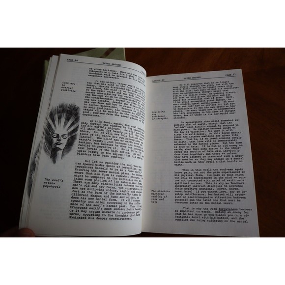 6x Astara's Book of Life 10-21 Third Degree Lessons School - Death 1969/1970 - Picture 15 of 16
